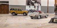 Jaguar Land Rover Classic Centre: Blick in den Ausstellungsraum