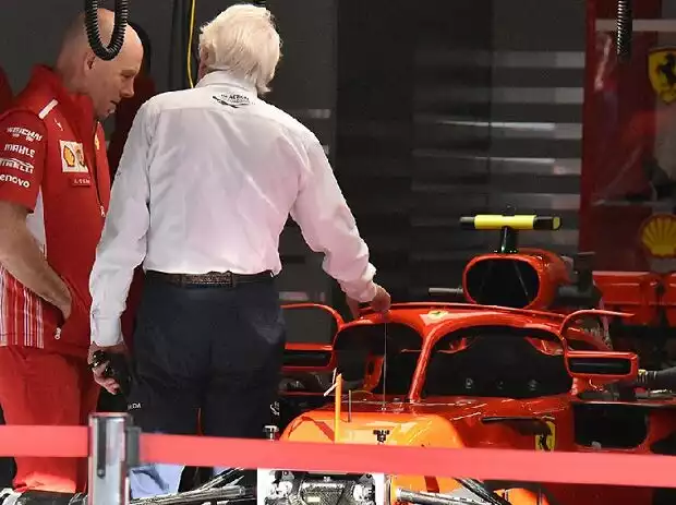 Ferrari, Rückspiegel, Charlie Whiting, Jock Clear Titel-Bild zur News: Ferrari, Rückspiegel, Charlie Whiting, Jock Clear