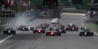 Rennstart der Formel 2 in Baku 2018
