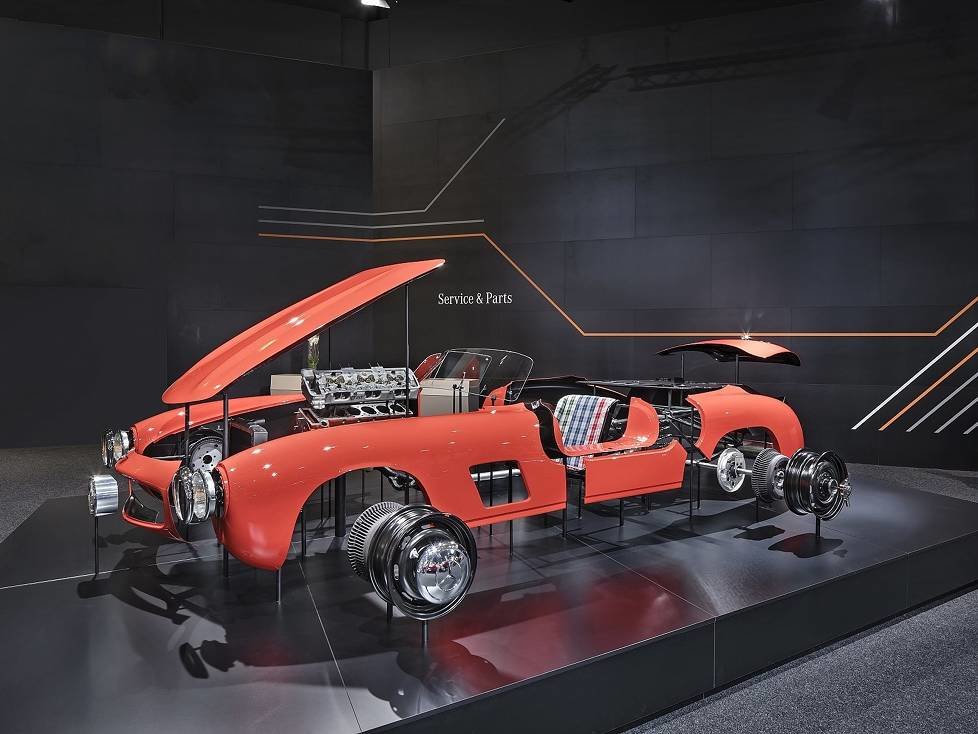 Mercedes-Benz Classic präsentierte auf der Techno Classica 2018 sein Erstazteilprogramm für den 300 SL Gullwing