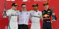 Bild zum Inhalt: Formel 1 Spanien 2018: Ferrari patzt bei Sieg von Hamilton!