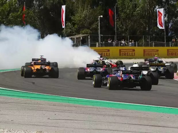 Titel-Bild zur News: Romain Grosjean, Nico Hülkenberg, Pierre Gasly