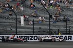 Will Power (Penske) und Robert Wickens (Schmidt) 