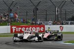 Will Power (Penske) und Robert Wickens (Schmidt) 