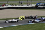 Simon Pagenaud (Penske), Jordan King (Carpenter) und Ed Carpenter (Carpenter) 