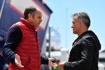 Gerhard Berger und Jean Alesi 