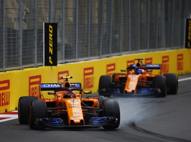 Stoffel Vandoorne, Fernando Alonso