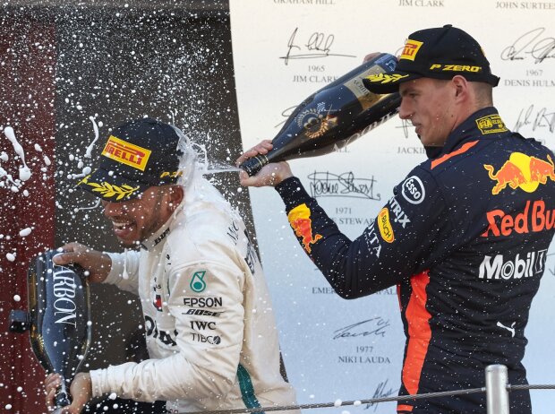 Lewis Hamilton, Max Verstappen