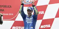 Bild zum Inhalt: Alex Rins: Schlüsselfaktor 2018 ist der neue Suzuki-Motor