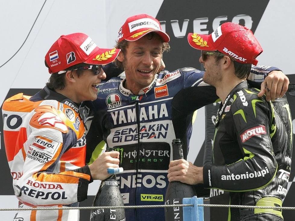 Cal Crutchlow, Marc Marquez, Valentino Rossi