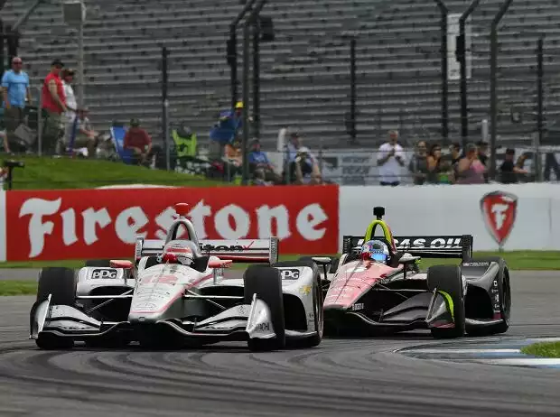 Will Power, Robert Wickens Titel-Bild zur News: Will Power, Robert Wickens