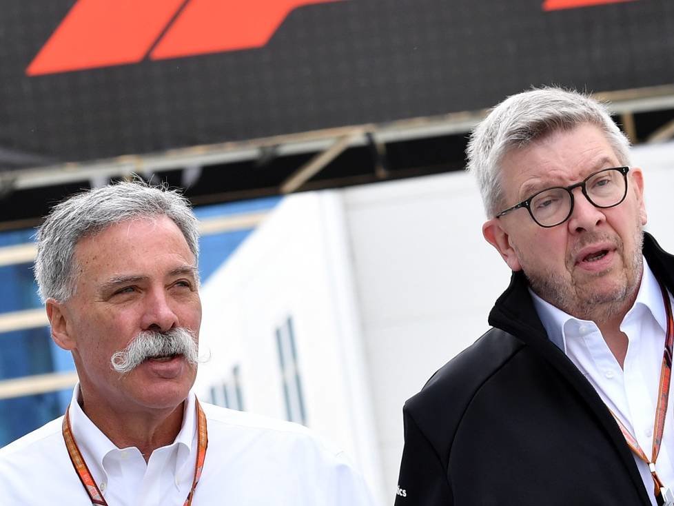Chase Carey, Ross Brawn