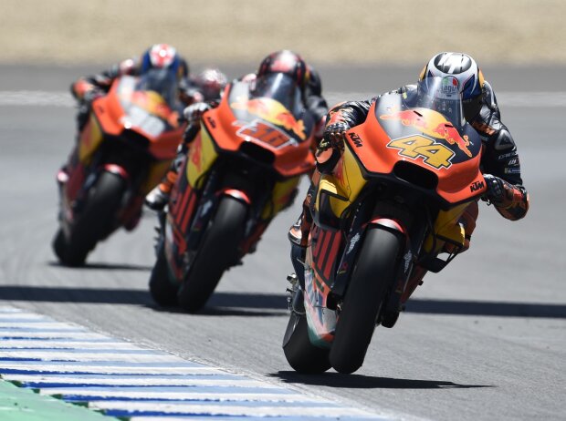 Pol Espargaro, Mika Kallio, Bradley Smith