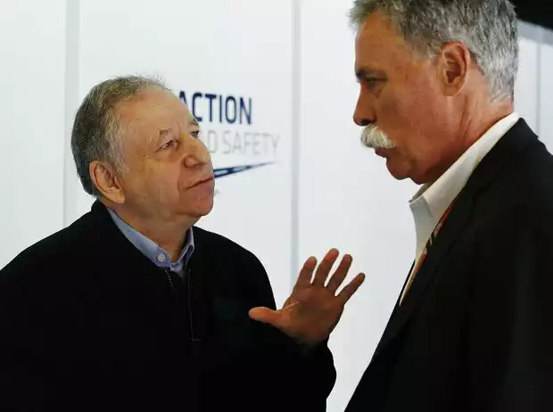 Titel-Bild zur News: Jean Todt, Chase Carey