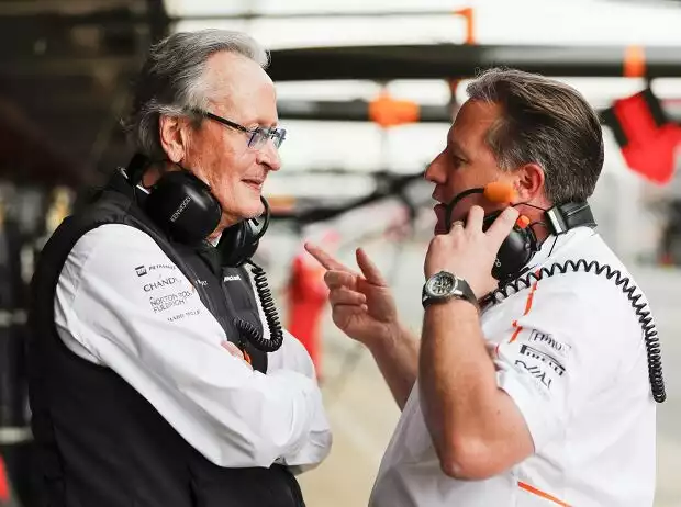 Zak Brown, Mansour Ojjeh Titel-Bild zur News: Zak Brown, Mansour Ojjeh