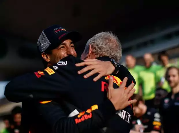 Titel-Bild zur News: Daniel Ricciardo, Helmut Marko