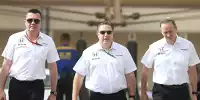 Eric Boullier, Zak Brown, Jonathan Neale