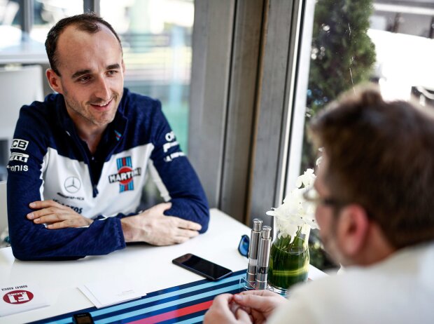 Robert Kubica und Andrew van de Burgt