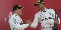 Valtteri Bottas, Lewis Hamilton