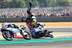Marco Bezzecchi (PrüstelGP), Jorge Martin (Gresini) und Fabio Di Giannantonio (Gresini) 