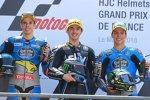 Alex Marquez (Marc VDS), Francesco Bagnaia (VR46) und Joan Mir (Marc VDS) 