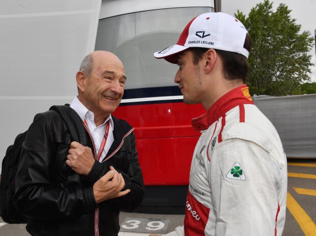 Charles Leclerc, Peter Sauber Charles Leclerc, Peter Sauber