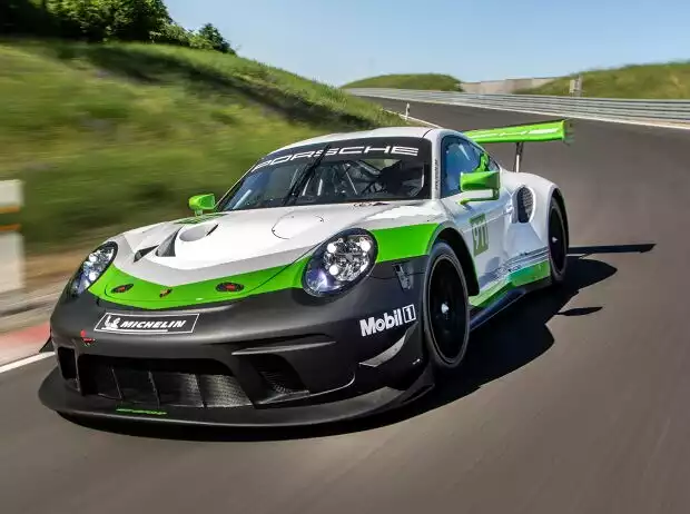 Porsche 911 GT3 R 2019 Titel-Bild zur News: Porsche 911 GT3 R 2019