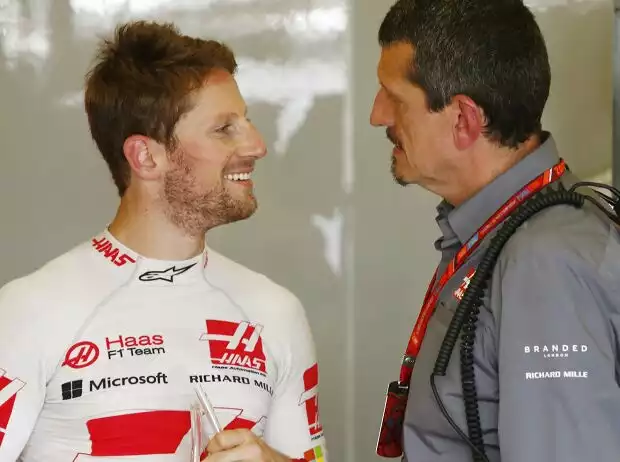 Titel-Bild zur News: Romain Grosjean, Günther Steiner