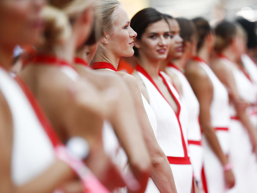 Grid-Girls in Monaco