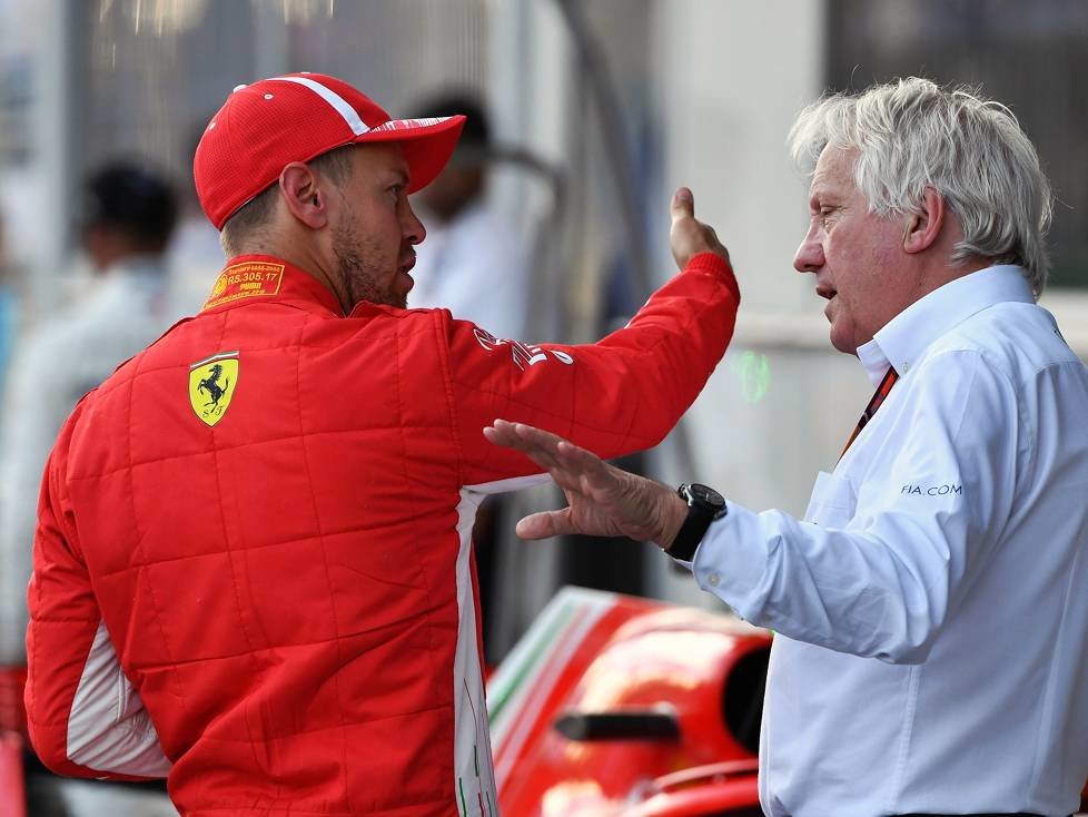 Sebastian Vettel, Charlie Whiting