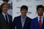 Brendon Hartley (Toro Rosso), Charles Leclerc (Sauber) und Pierre Gasly (Toro Rosso) 