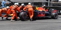 Bild zum Inhalt: Formel 1 Monaco 2018: Verstappen crasht kurz vor Qualifying!