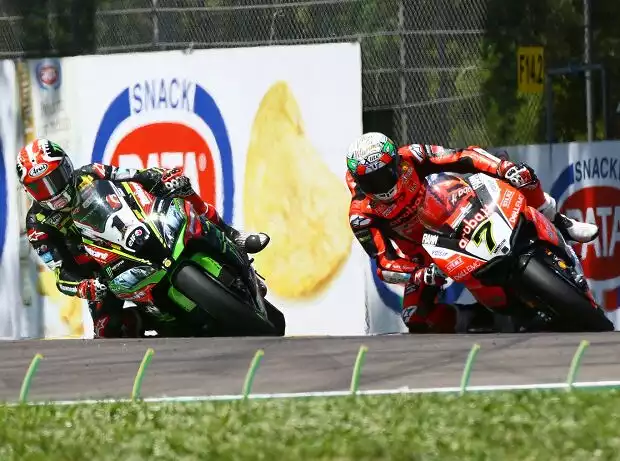 Jonathan Rea, Chaz Davies Titel-Bild zur News: Jonathan Rea, Chaz Davies