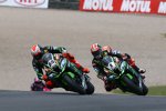 Tom Sykes und Jonathan Rea 