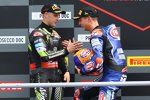 Michael van der Mark und Jonathan Rea 