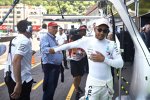 Lewis Hamilton (Mercedes) und Niki Lauda 
