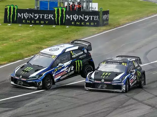 Johan Kristoffersson, Petter Solberg Titel-Bild zur News: Johan Kristoffersson, Petter Solberg