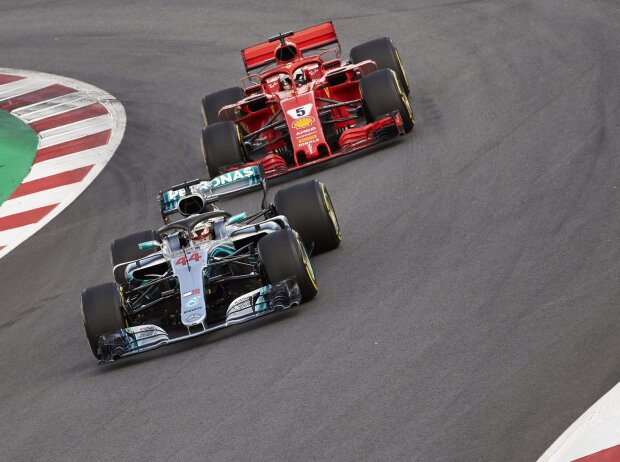 Lewis Hamilton, Sebastian Vettel Lewis Hamilton, Sebastian Vettel