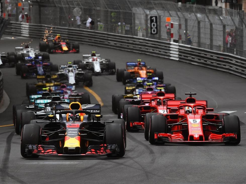 Daniel Ricciardo, Sebastian Vettel
