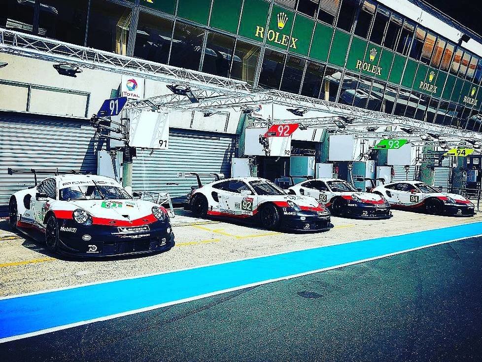 Porsche 911 RSR Le Mans