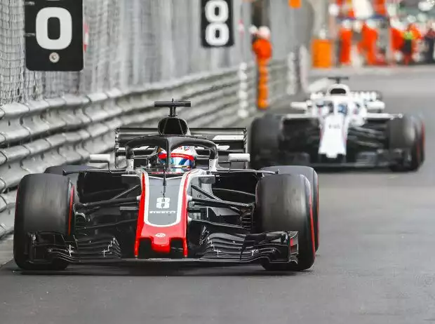Romain Grosjean, Lance Stroll Titel-Bild zur News: Romain Grosjean, Lance Stroll