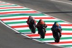 Andrea Dovizioso (Ducati), Bradley Smith (KTM) und Franco Morbidelli (Marc VDS) 