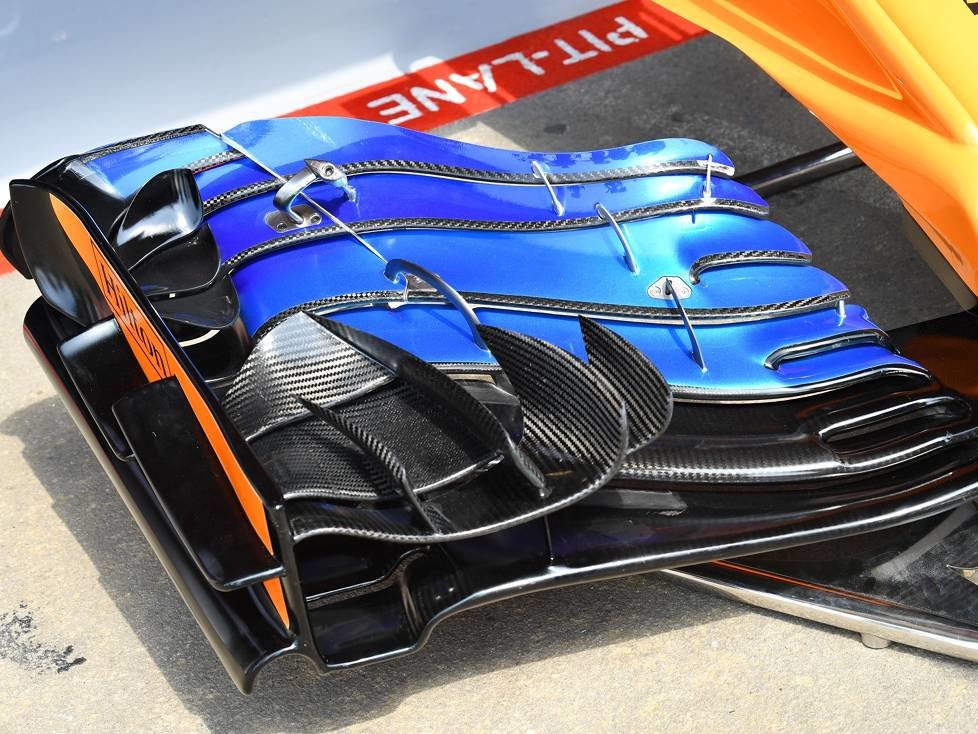 Frontflügel, McLaren