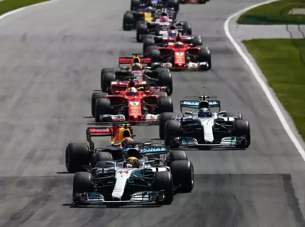 Lewis Hamilton, Max Verstappen, Valtteri Bottas, Sebastian Vettel, Daniel Ricciardo, Kimi Räikkönen Titel-Bild zur News: Lewis Hamilton, Max Verstappen, Valtteri Bottas, Sebastian Vettel, Daniel Ricciardo, Kimi Räikkönen