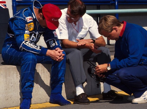 Nigel Mansell, Bernard Dudot, David Brown Nigel Mansell, Bernard Dudot, David Brown