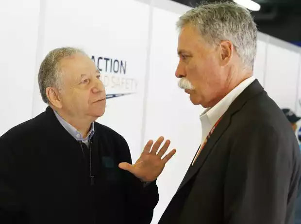 Titel-Bild zur News: Jean Todt, Chase Carey