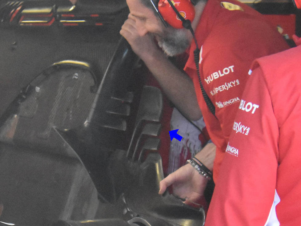 Barge-Board bei Ferrari