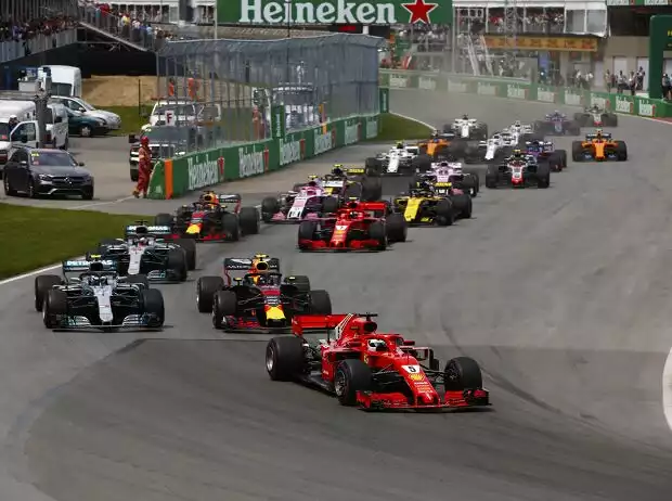 Sebastian Vettel, Max Verstappen, Lewis Hamilton, Kimi Räikkönen, Daniel Ricciardo Titel-Bild zur News: Sebastian Vettel, Max Verstappen, Lewis Hamilton, Kimi Räikkönen, Daniel Ricciardo