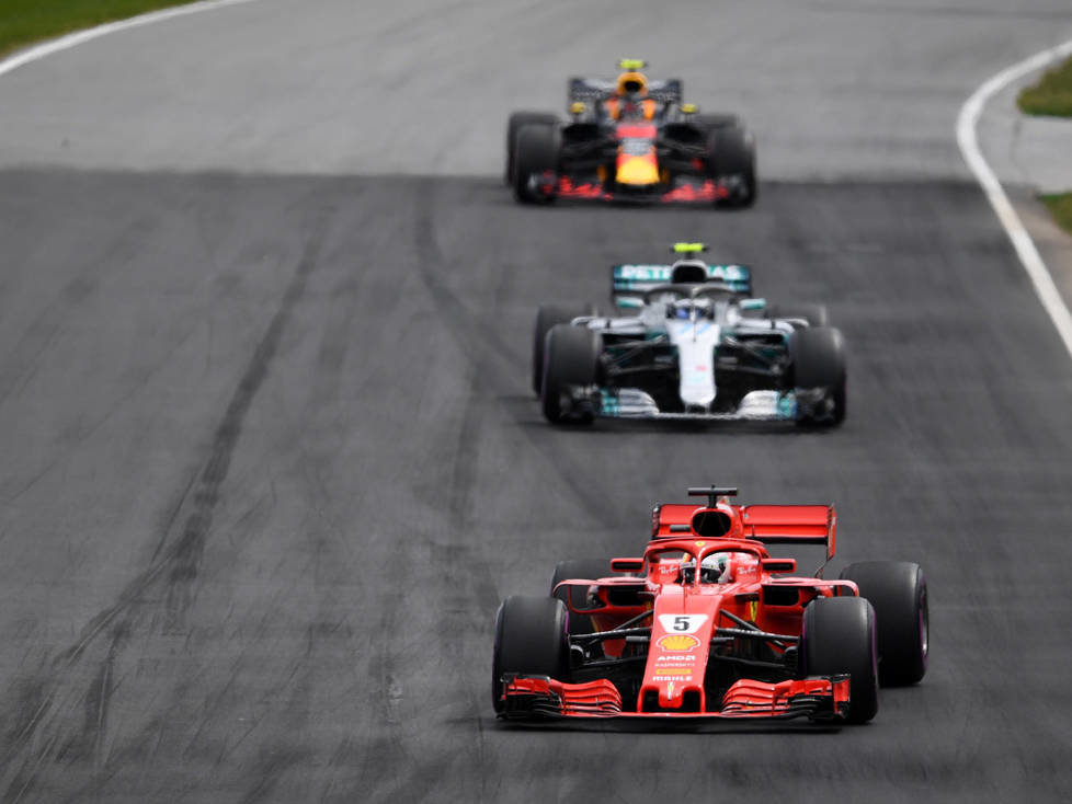 Sebastian Vettel, Valtteri Bottas