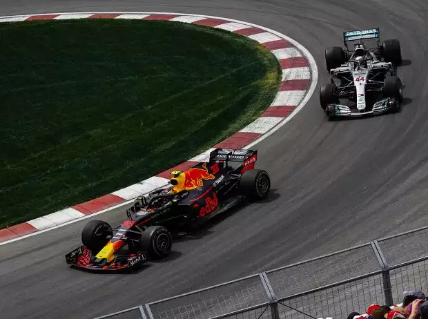 Max Verstappen, Lewis Hamilton Titel-Bild zur News: Max Verstappen, Lewis Hamilton